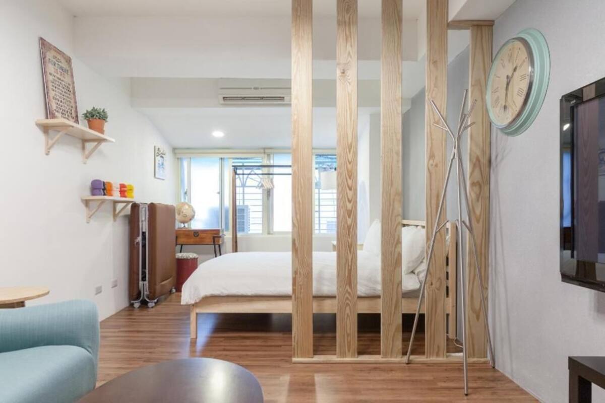 Double Room (D01) | Blackout curtains, iron/ironing board, free WiFi, bed sheets