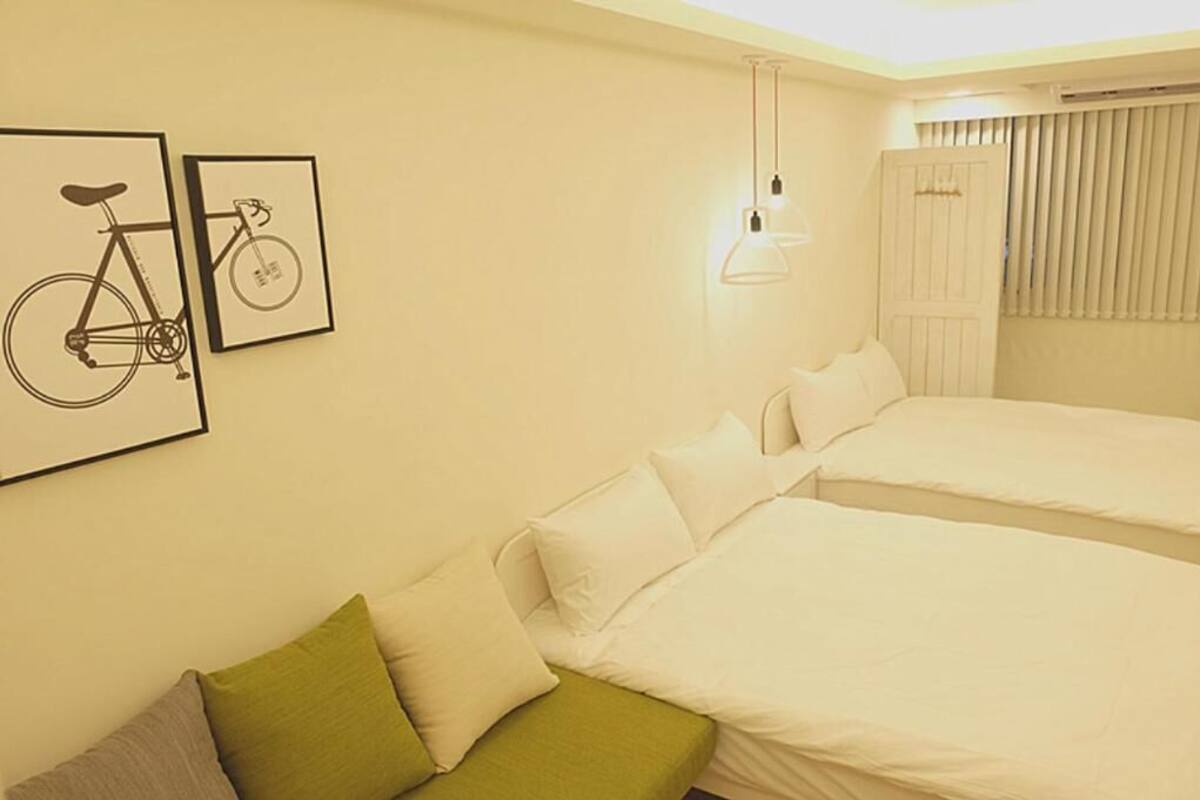 Double Room (C01) | Blackout curtains, iron/ironing board, free WiFi, bed sheets