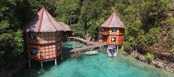 Cottage nativo in una laguna privata vicino a Sohoton Room L2