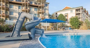 Indoor pool, a heated pool