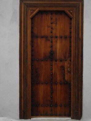 Entrada de la propiedad