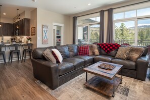 Télévision, cheminée