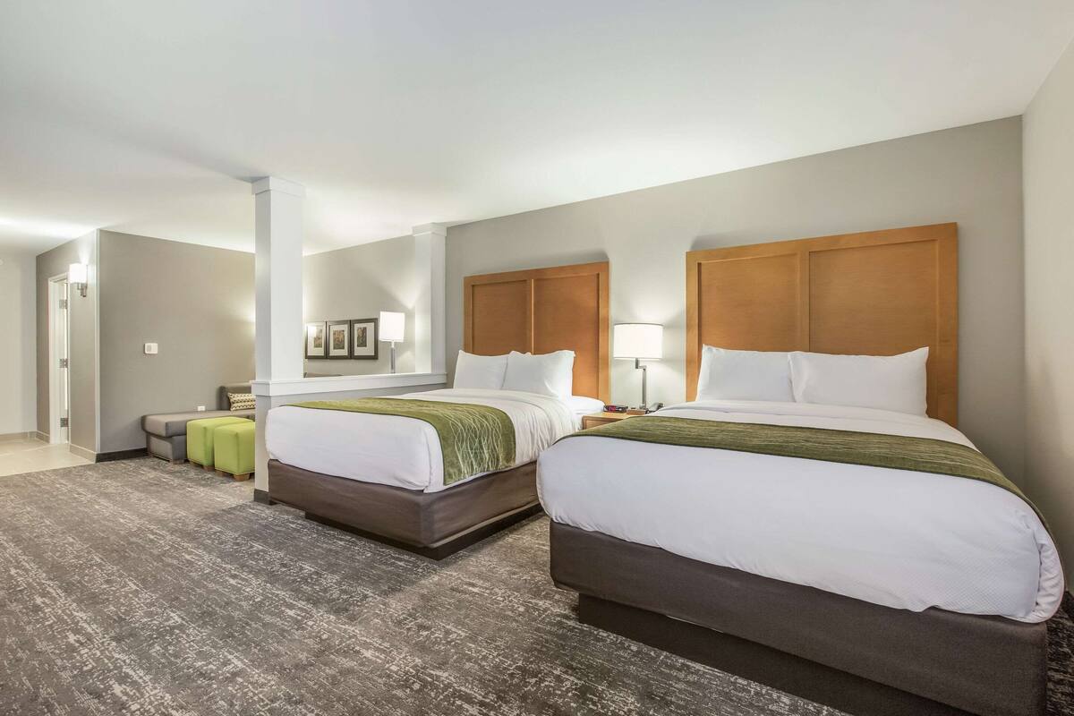 suite, multiple beds, non smoking | individually furnished, desk, laptop workspace, blackout curtains