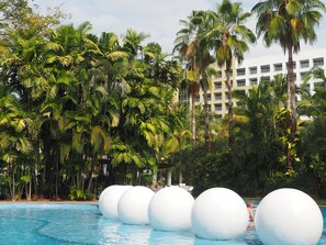 Außenpool, beheizter Pool