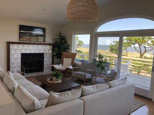 RARE Beachfront AND Wildlife Reserve Home in Broadkill Beach!