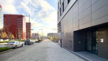 Fassade der Unterkunft