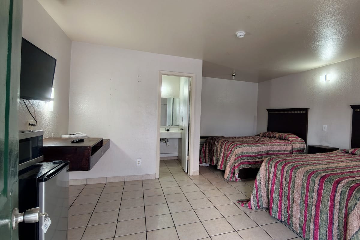 客房, 2 张大床, 无烟房