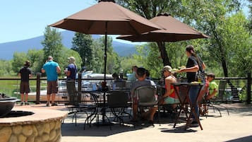 Udendørs spisemuligheder