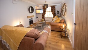 Deluxe Cottage, Private Bathroom (43 BBEscapes) | Lounge - 43 Bbescapes (Merthyr Tydfil)