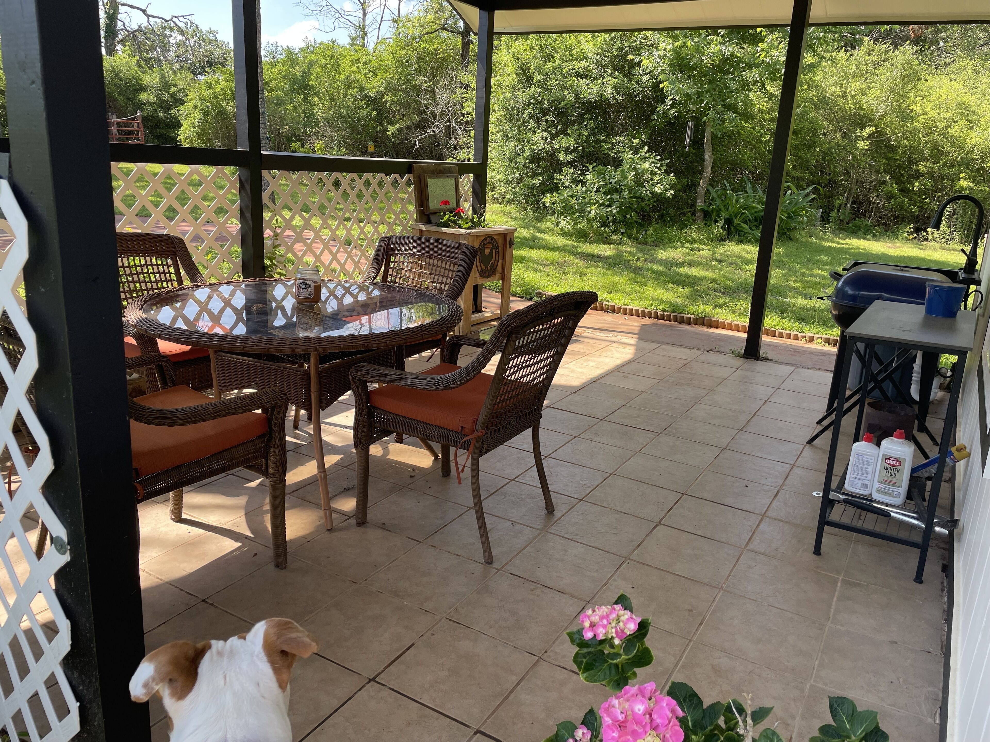 Outdoor dining