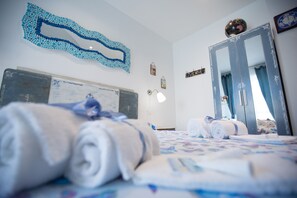 Chambre, 1 chambre, balcon, vue ville