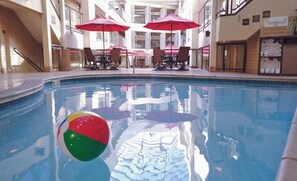 Indoor pool, outdoor pool