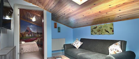 1 chambre, fer et planche Ă  repasser, Wi-Fi gratuit, draps fournis