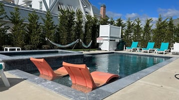 AuĂenpool, beheizter Pool