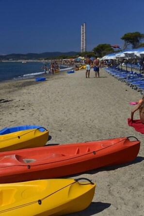 In Strandnähe, Strandtücher