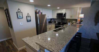 Whata Beach Front Condo, Minute walk over boardwalk to the beach!