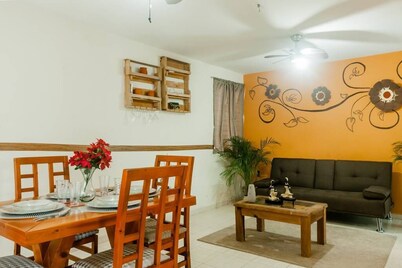 departamento  a unos pasos del mar