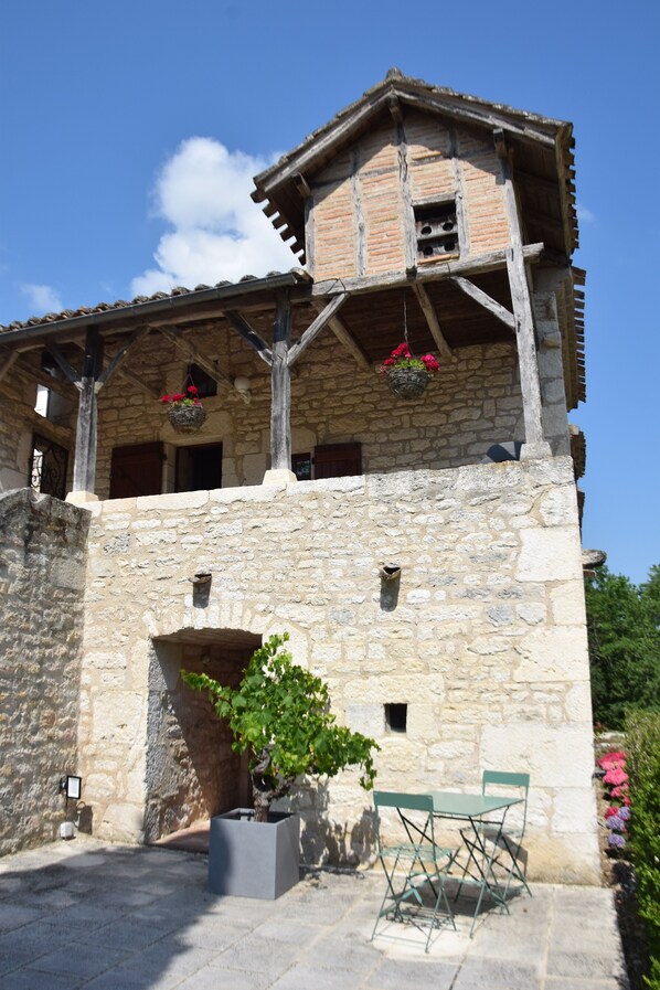 Exterior - Charming stone residence with heated swimming pool 4X10 (Saint Pantaléon)