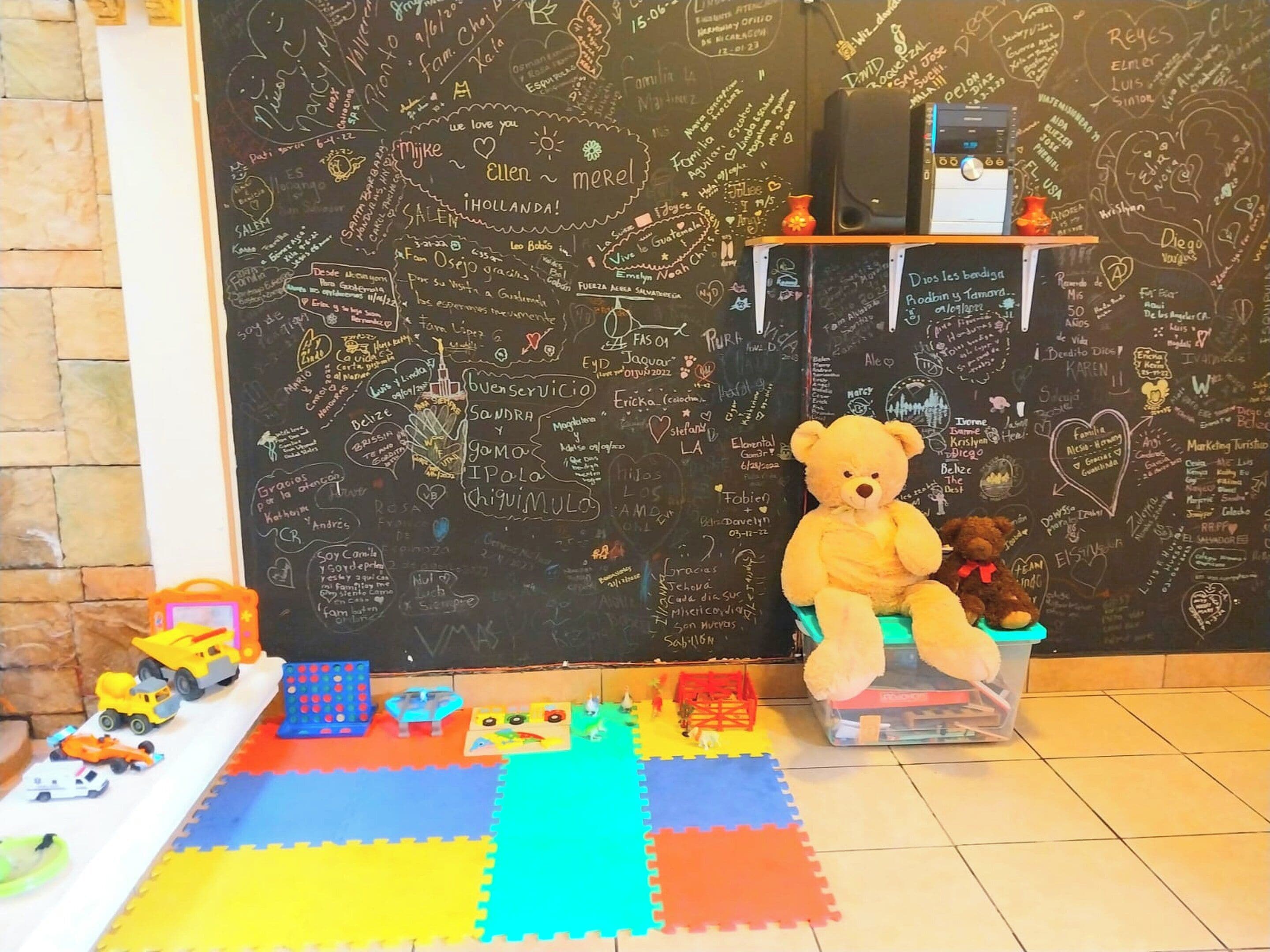 children’s play area – indoor