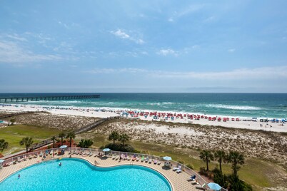Beach Colony 6D- 3BD/3BA Gulf front Condo Navarre Beach!