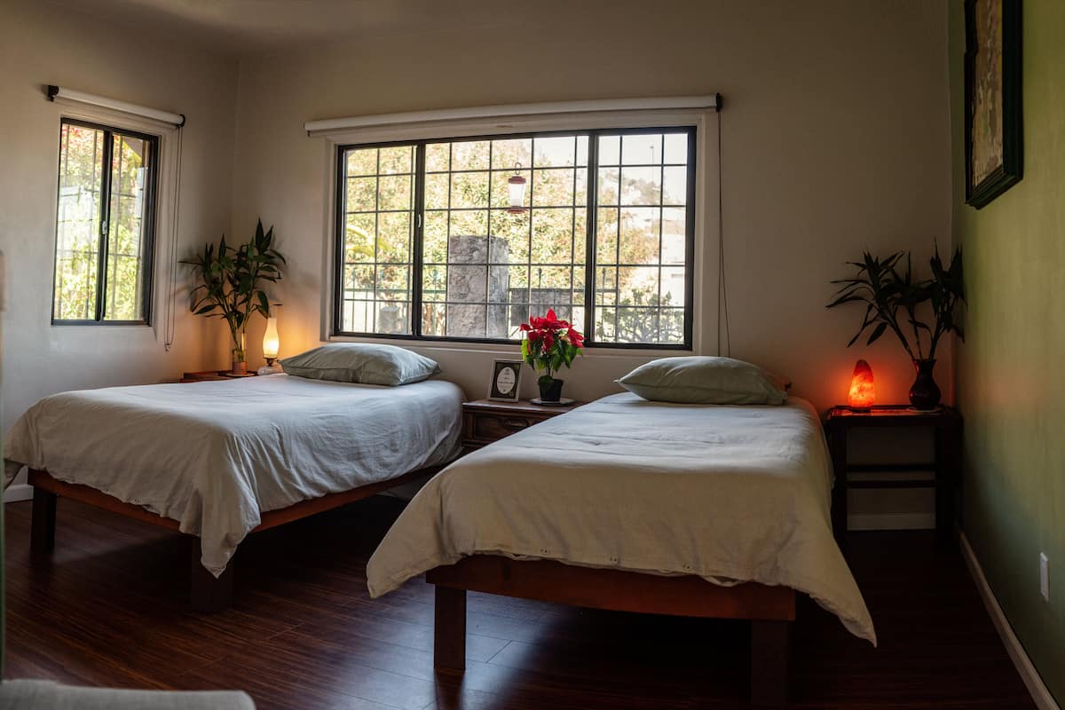 Iron/ironing board (on request), WiFi (free), bed sheets