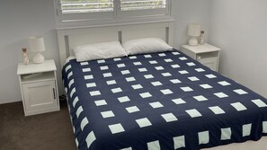 2 bedrooms, iron/ironing board