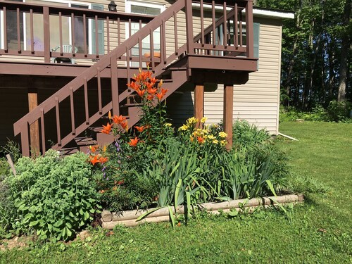 Motorsports Basecamp near lakes and forest