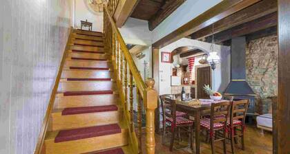 Holiday home with whirlpool and air conditioning