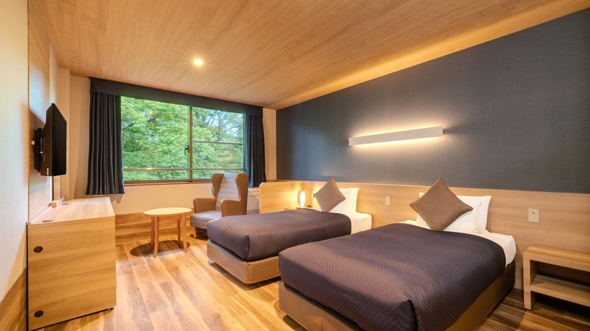 Wifi gratis y ropa de cama