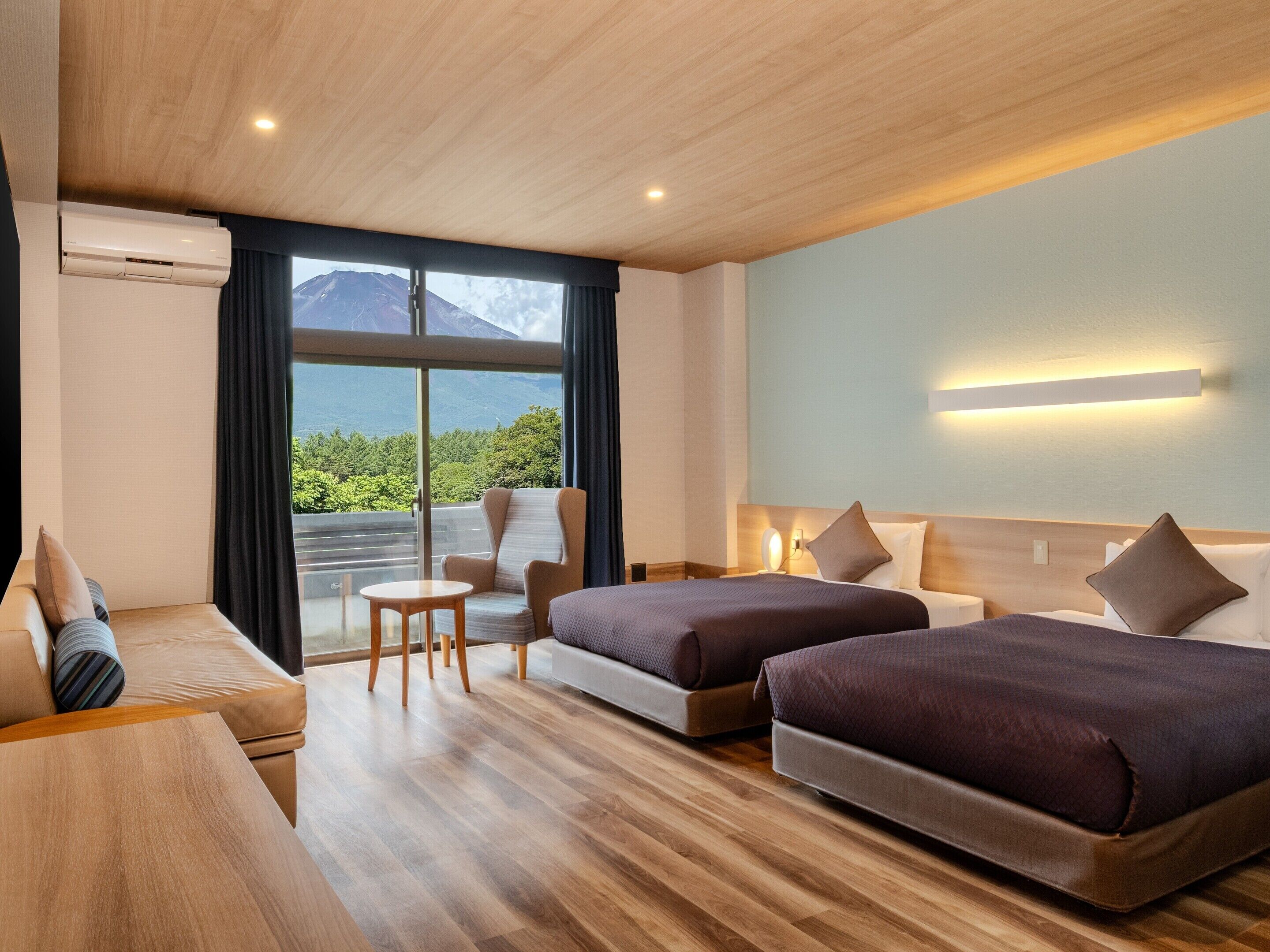 Mt. Fuji View Family Room(With shower booth) , Non Smoking | Free WiFi, bed sheets