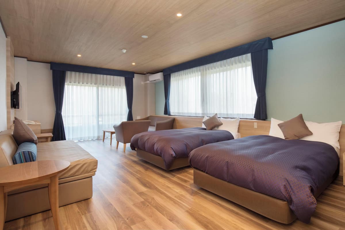 Standaard driepersoonskamer, niet-roken (Mt. Fuji View) | Gratis wifi, beddengoed