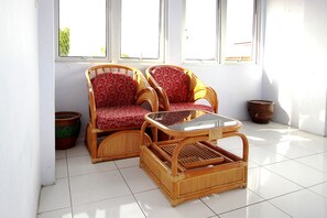 Sala de estar en el lobby