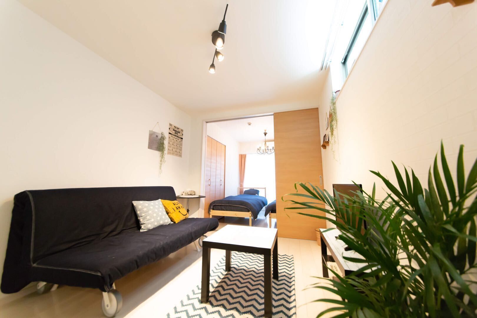 Zimmer (1LDK Twin Suite) | 1 Schlafzimmer, hochwertige Bettwaren, individuell dekoriert