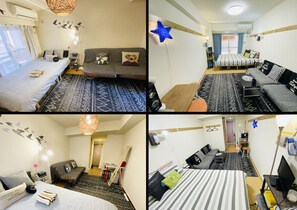 Individually decorated, individually furnished, desk, laptop workspace - Cozy Place in Shinjuku (Tokyo)