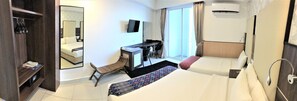 Family Triple Room, Sea View
