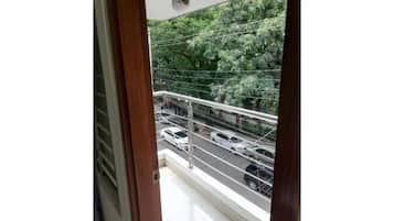 Uitzicht vanaf balkon