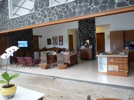 Lobby sitting area