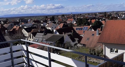Cute house/apartment in Friesenheim, near Europa-Park, Black Forest