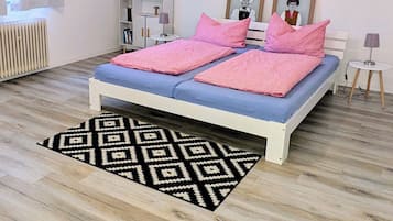 3 chambres, lit parapluie, Wi-Fi gratuit, draps fournis