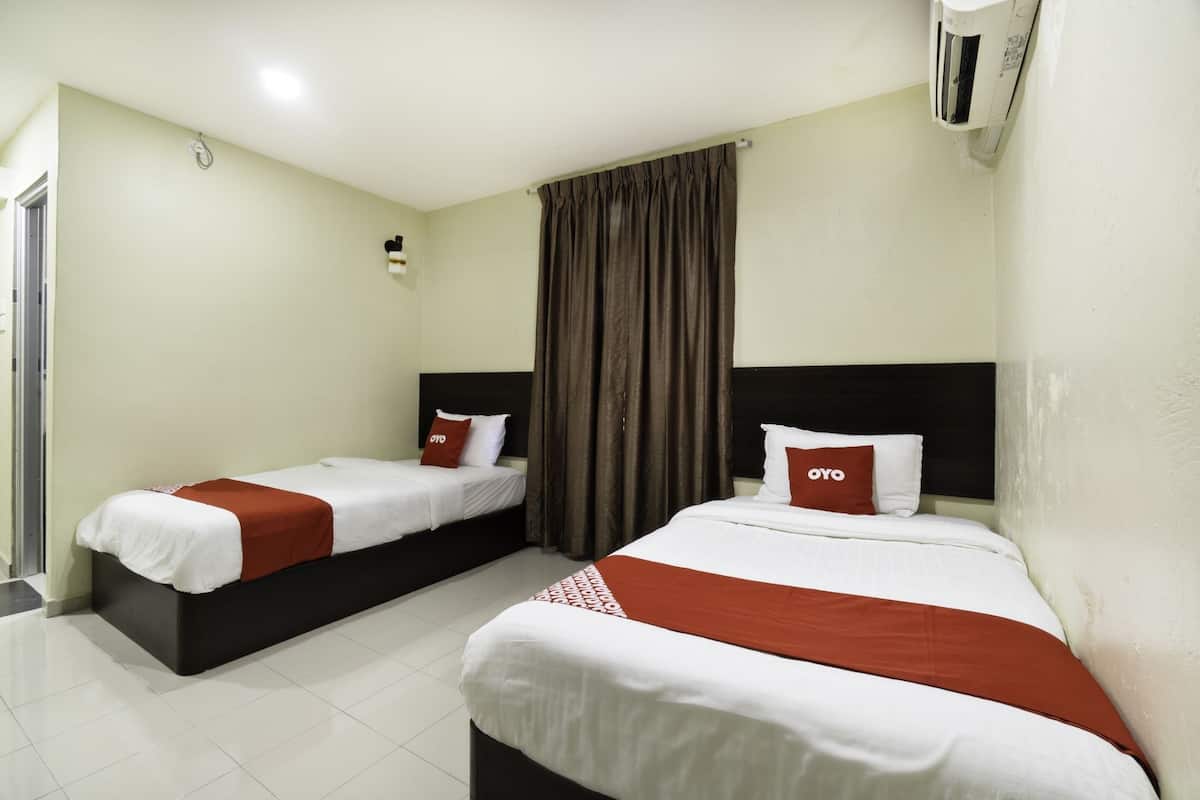 Phòng 2 giường đơn Deluxe | 1 phòng ngủ, truy cập Internet không dây miễn phí, bộ trải giường