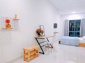 1 室のベッドルーム