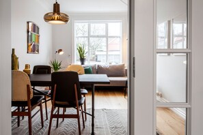 Apartment, 2 Bedrooms (Second floor) | Living area | Smart TV - Matador Apartments Reykjavik (Reykjavik)