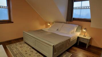 Premium bedding, down comforters, pillowtop beds, minibar