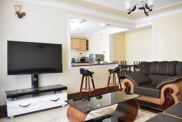 Standard Apartment, 2 Bedrooms | Living room - Acacia Luxurious Apartments (Nairobi)