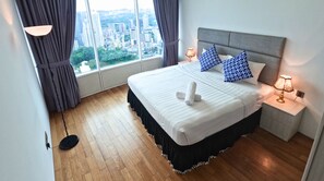 Appartement Premium, 3 chambres, vue ville, dans la tour