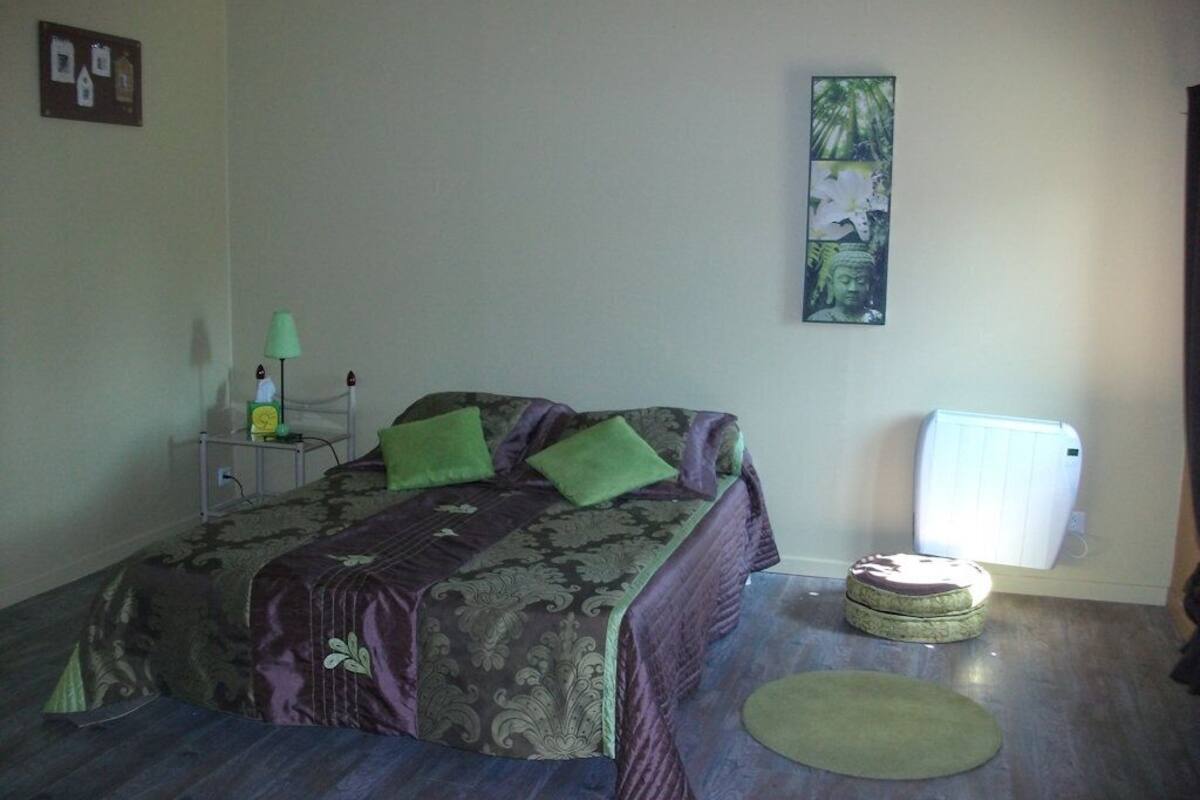 Individually decorated, individually furnished, iron/ironing board