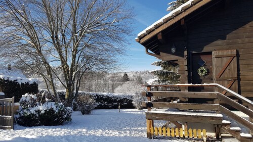 Traditional Mountain Chalet, located in the Haut-Jura Natural Park