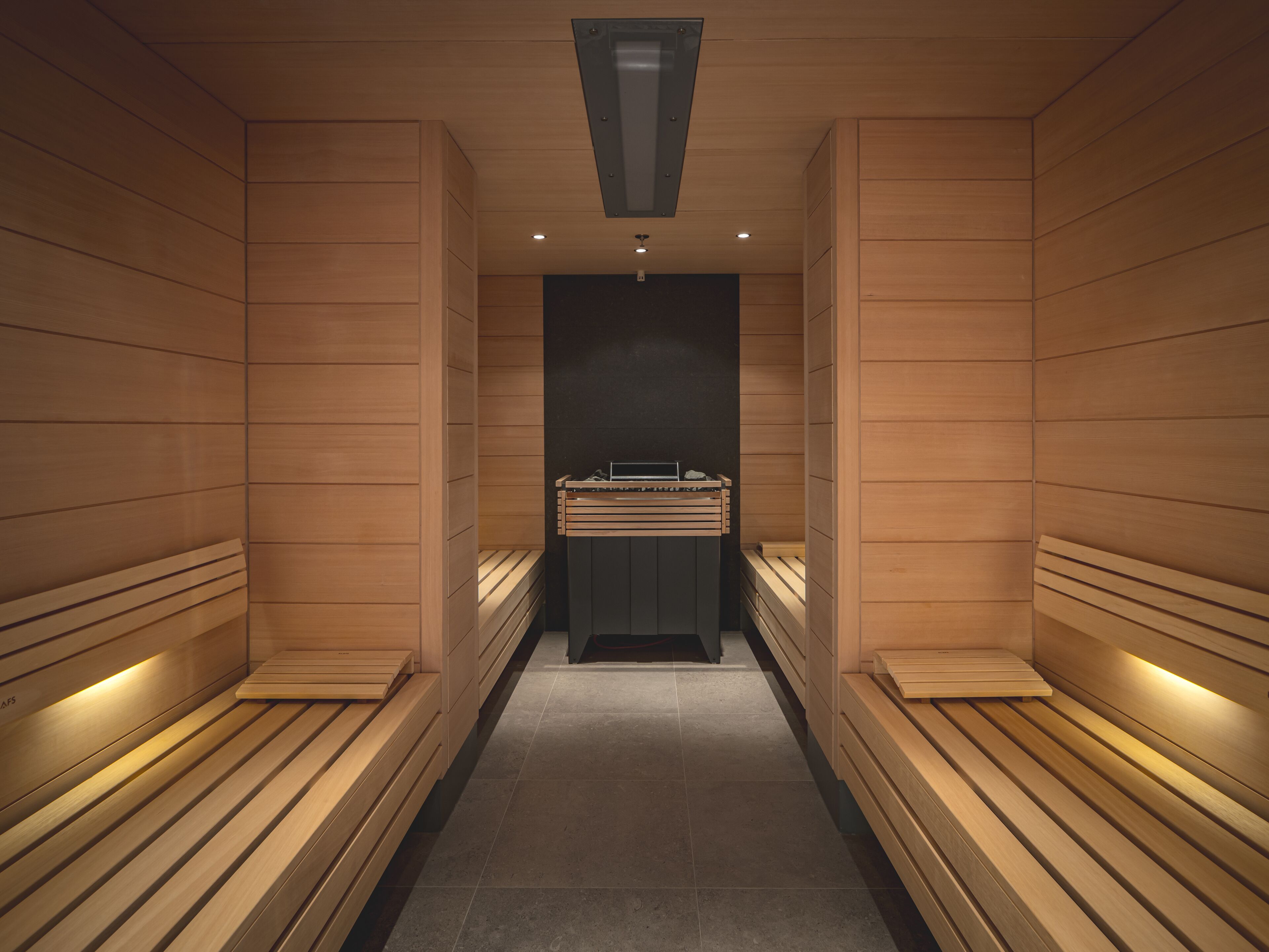 sauna, steam room