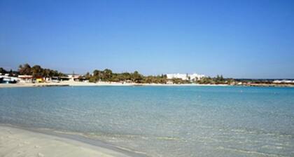 Geräumige Wohnung mit einem Schlafzimmer mit Südbalkon und Garten .....