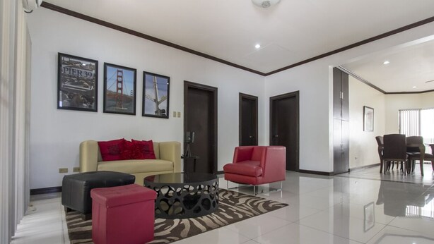 Deluxe Double Room | Living area - kway Aparthotels (Tema)